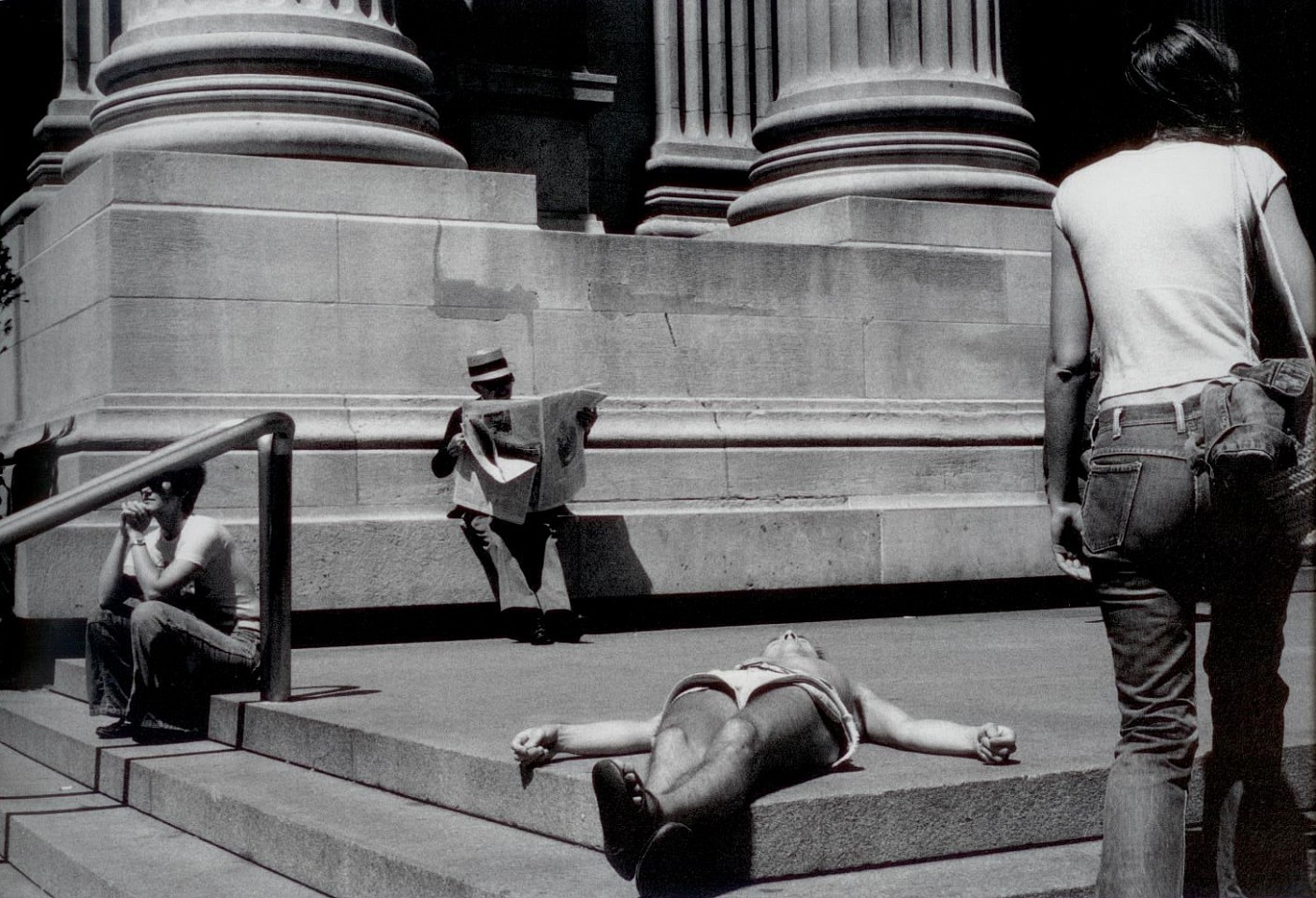 Josef KOUDELKA, USA: New York City, Metropolitan Museum
1975