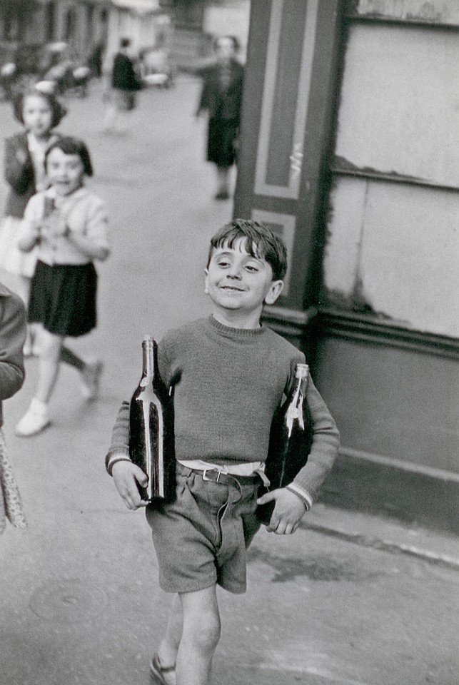 Henri CARTIER-BRESSON, Rue Mouffetard, Paris
1954