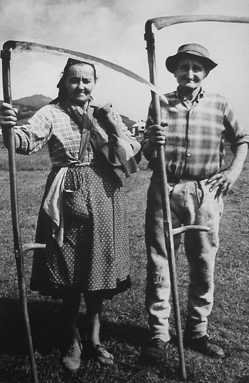 Markéta LUSKACOVA, Janko Adam the shepherd with his wife, Sumiac
1970, Silver Bromide Print