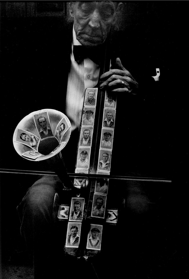 Markéta LUSKACOVA, The Street Musician, from the series 'Photographs from Spitalfields'
1979, Silver Bromide Print