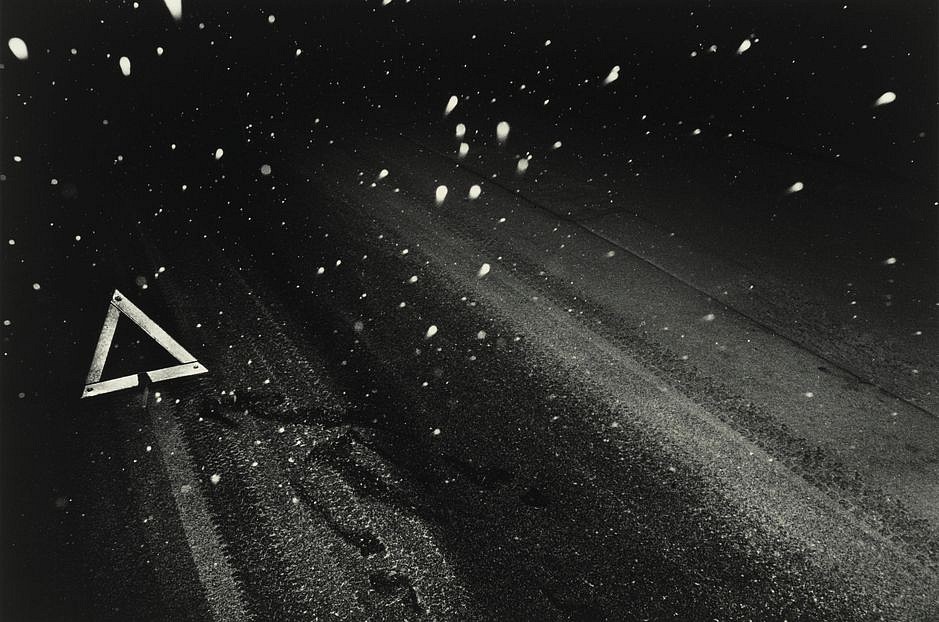 Josef KOUDELKA, Switzerland (Falling Snow)
1978, printed later, Silver gelatin print