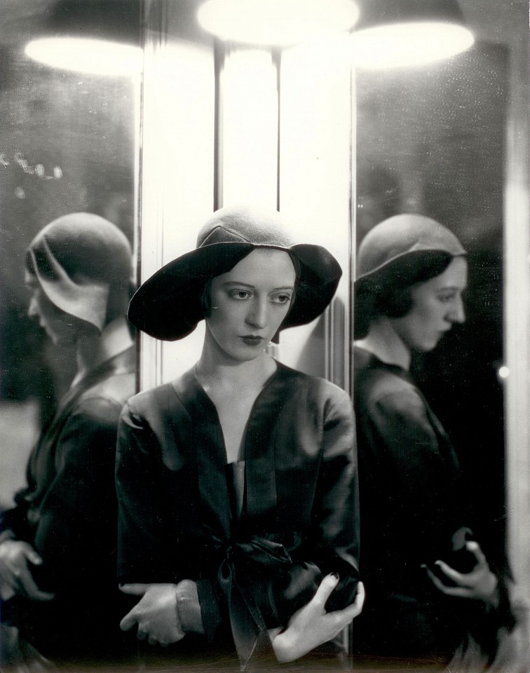 Cecil BEATON, Model in Charles James Hat
1930s, Platinum print