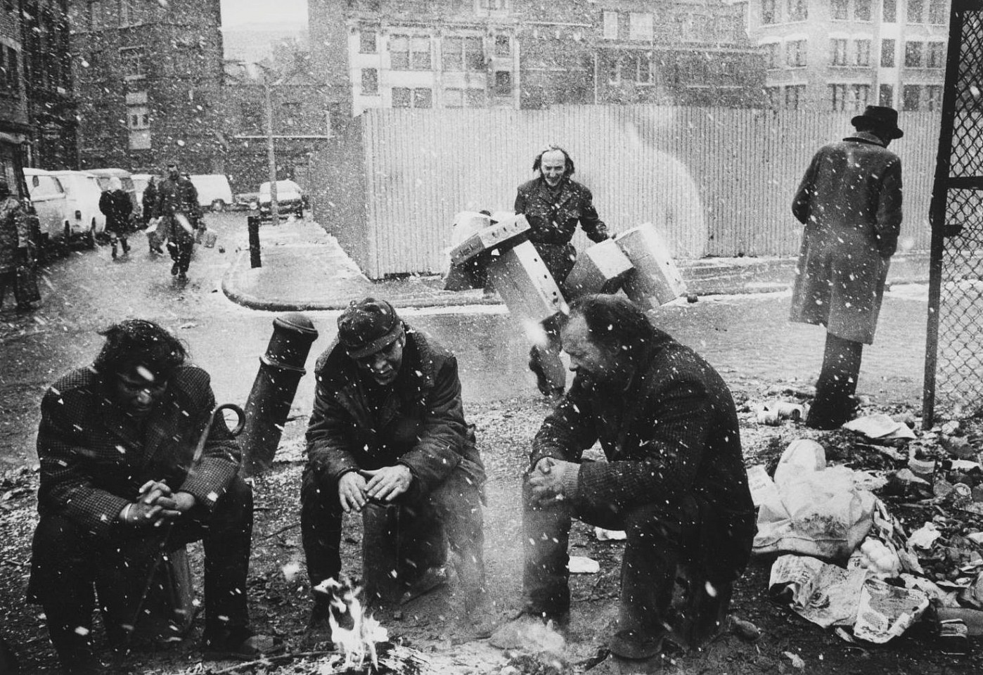 Markéta LUSKACOVA, From the series 'Photographs from Spitalfields' (no other title than this)
1977, Silver Bromide Print