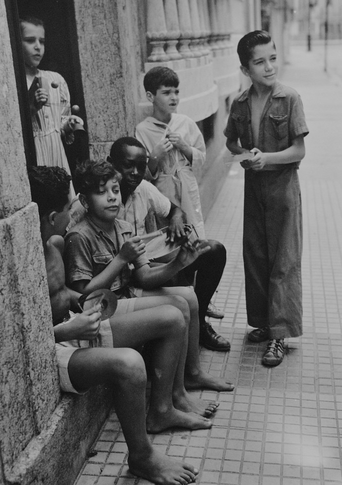 Genevieve NAYLOR, Boys on Sidewalk
c. 1940-1942