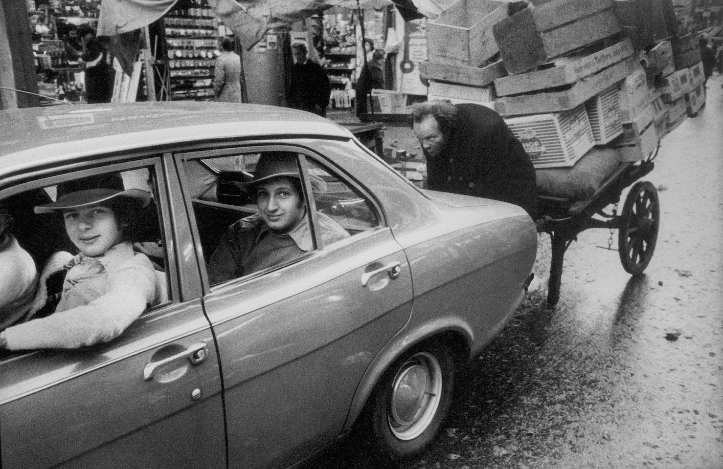 Markéta LUSKACOVA, Petticoat Lane, from the series 'Photographs from Spitafields'
1977, Silver Bromide Print