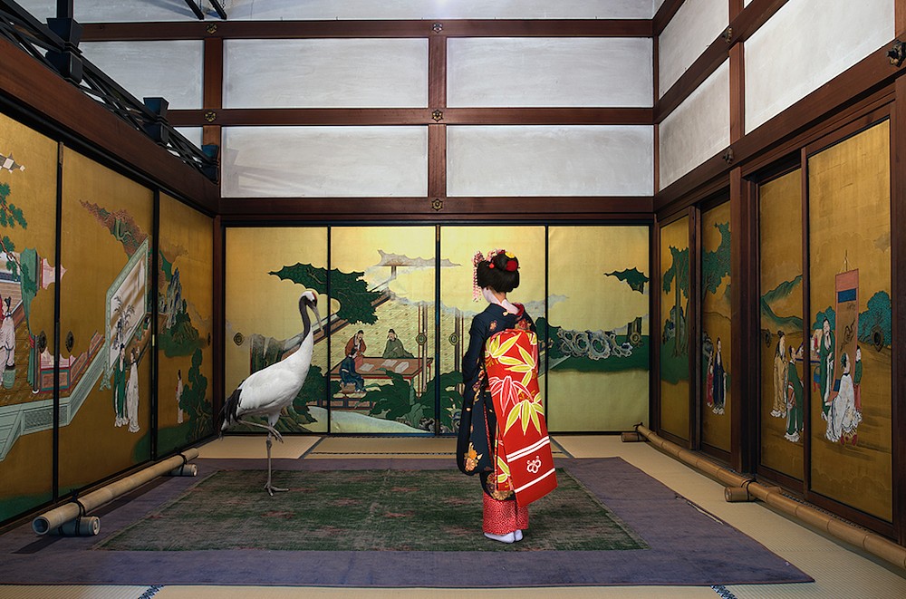 Karen KNORR, Akirame Shunko - in Temple, Kyoto
2016, Pigment print on Hannemuhle Fine Art Pearl paper