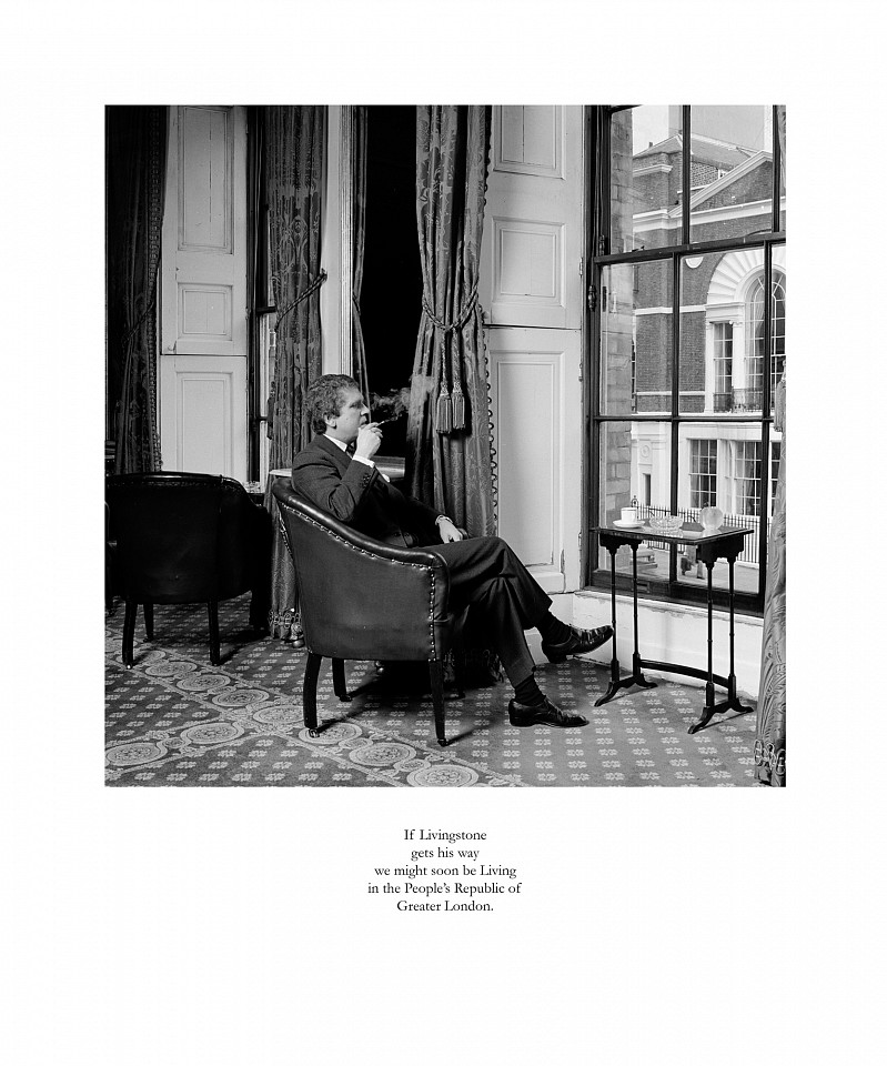 Karen KNORR, Untitled, from 'Gentlemen' series
1981-83, silver bromide print