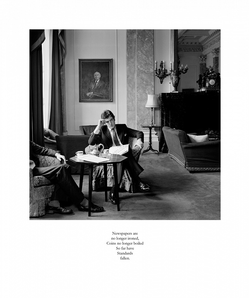 Karen KNORR, Untitled, from 'Gentlemen' series
1981-83, silver bromide print