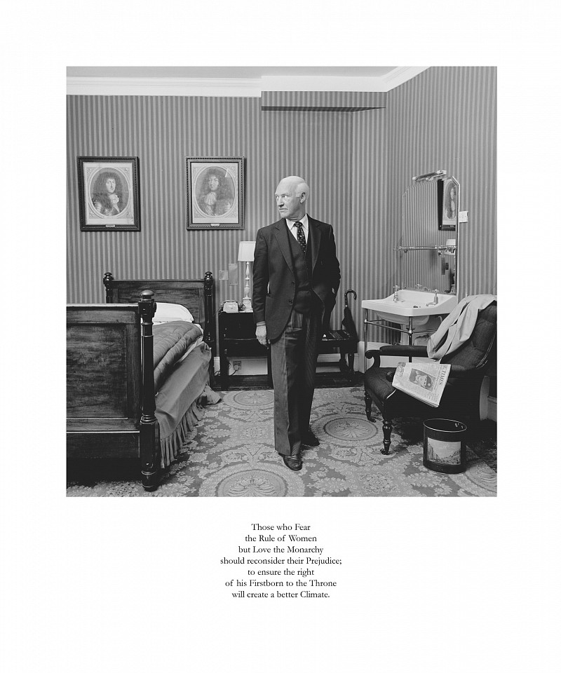 Karen KNORR, Untitled, from 'Gentlemen' series
1981-83, silver bromide print