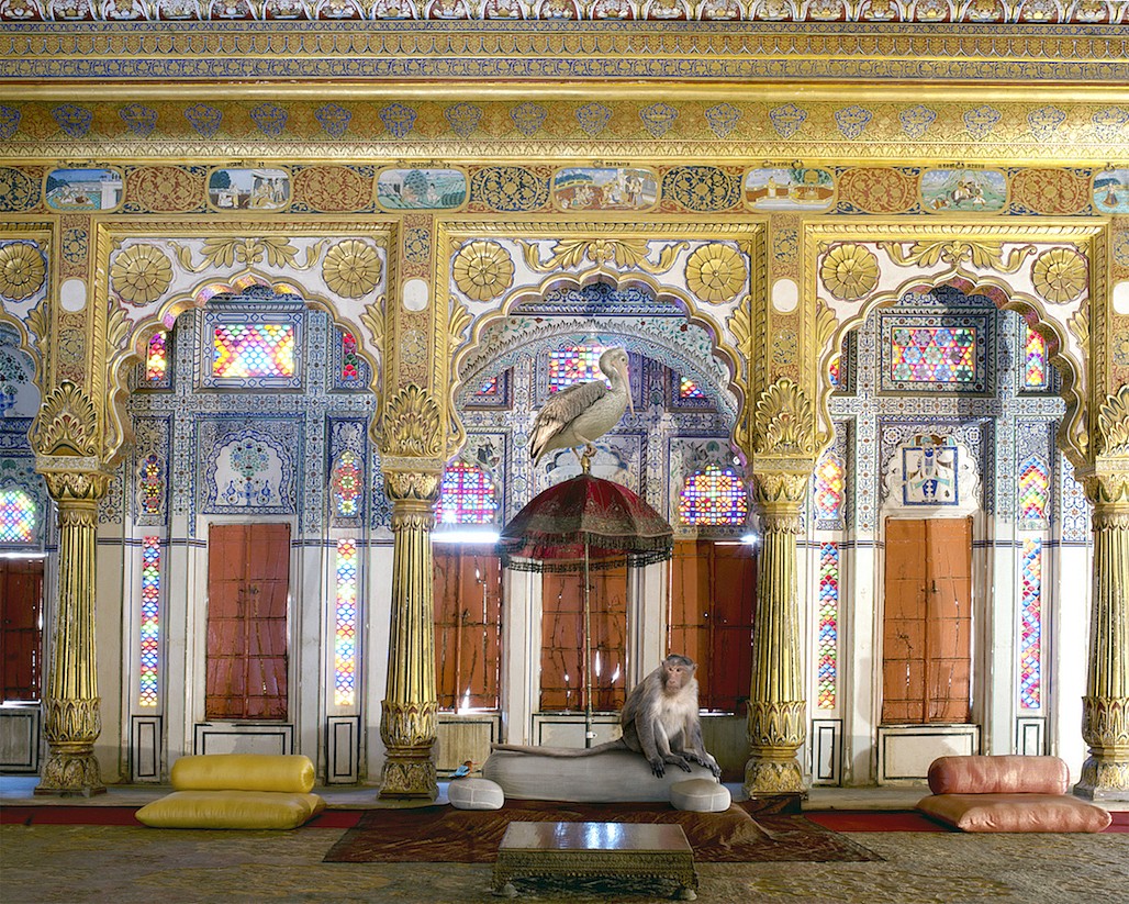 Karen KNORR, Discussions Concerning Rasa, The Phool Mahal Mehrangarh Fort, from 'India Song' series
2011, Pigment print on Hannemuhle Fine Art paper