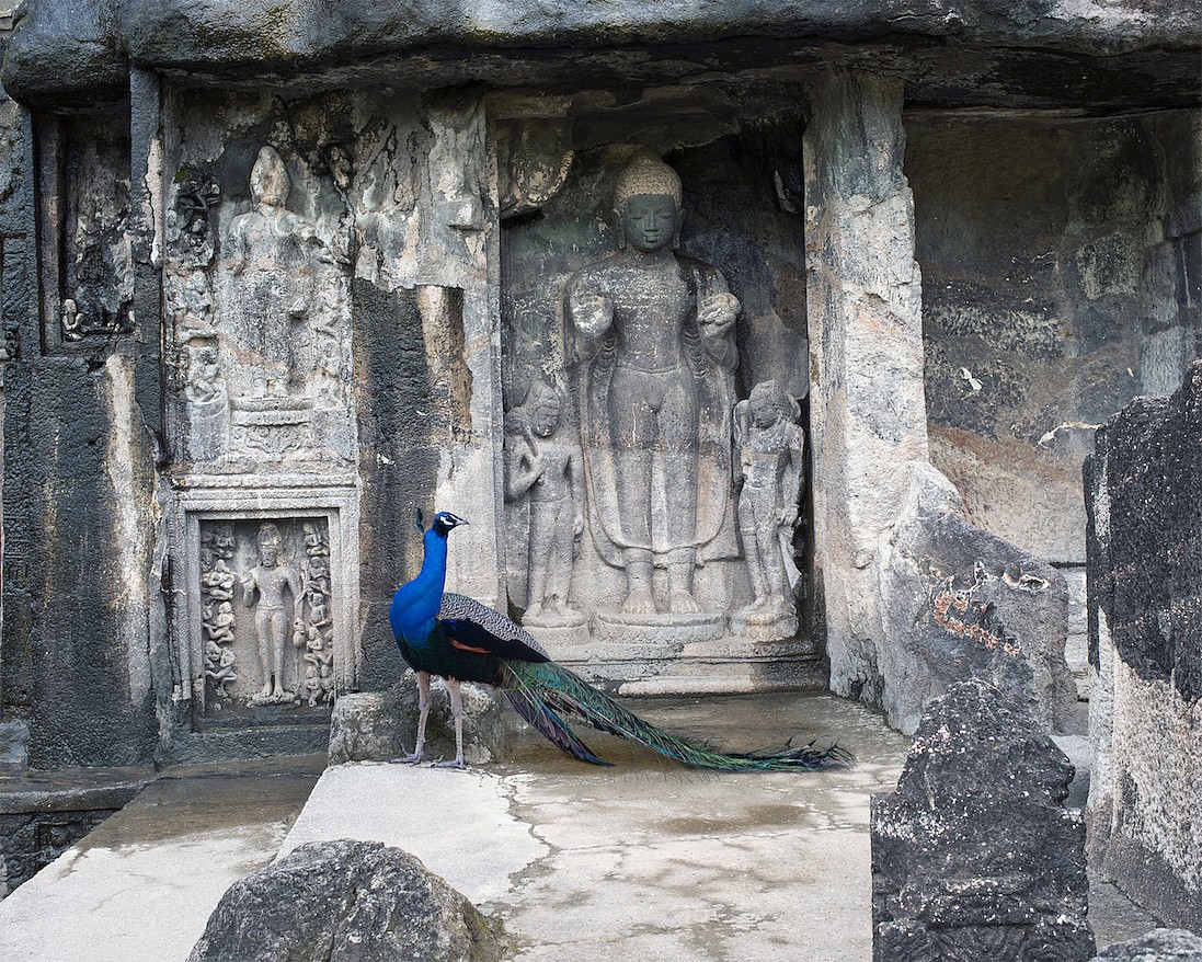 Karen KNORR, The Reception of Darshan, Ajanta Caves, from 'India Song' series
2011, Pigment print on Hannemuhle Fine Art paper