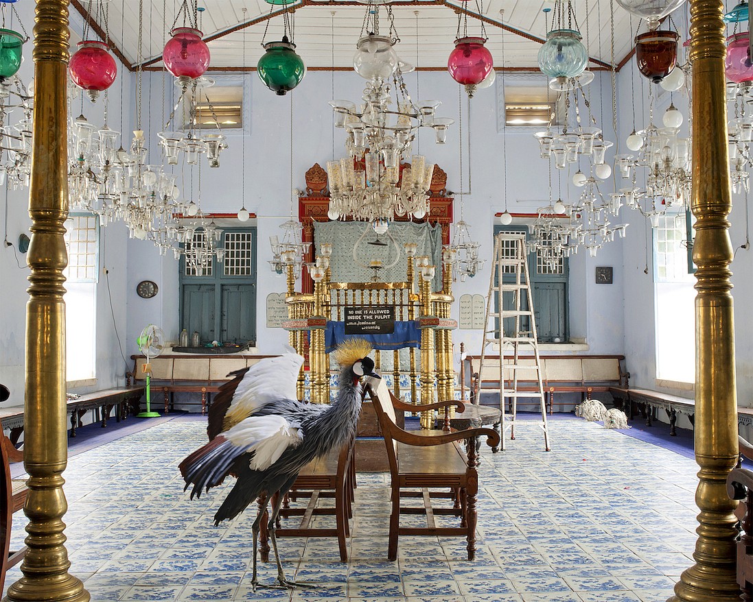 Karen KNORR, The Exodus, Paradesi Synagogue, Kochi, from 'India Song' series
2012, Pigment print on Hannemuhle Fine Art paper