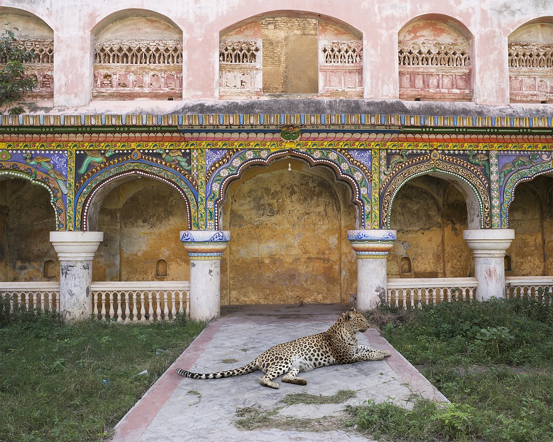 Karen KNORR, Maharani's Attendant, Thanjavur Palace, Tanjore, from 'India Song' series
2013, Pigment print on Hannemuhle Fine Art paper