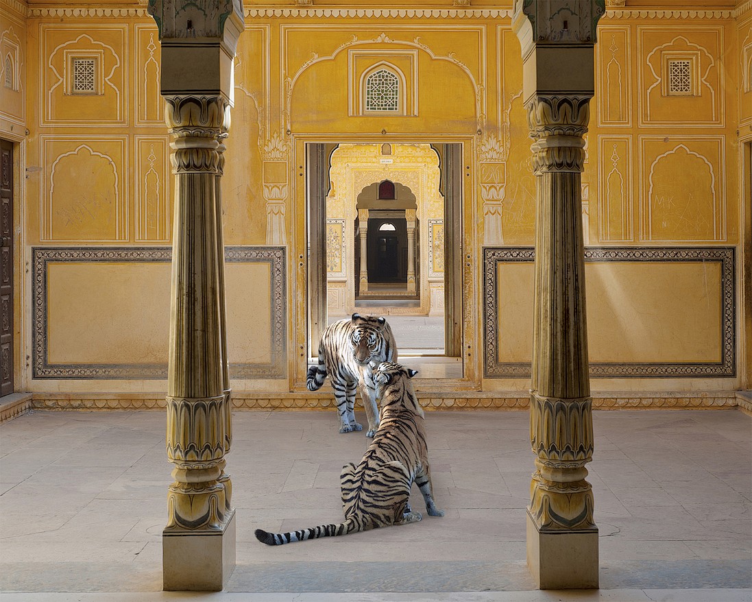 Karen KNORR, The Arrow of Kama, Nahargarh Fort, Jaipur, from 'India Song' series
2013, Pigment print on Hannemuhle Fine Art paper