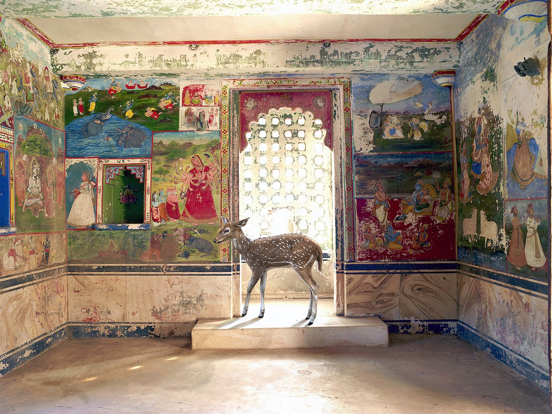 Karen KNORR, Maricha's Disguise, Junha Mahal, Dungarpur, from 'India Song' series
2013, Pigment print on Hannemuhle Fine Art paper