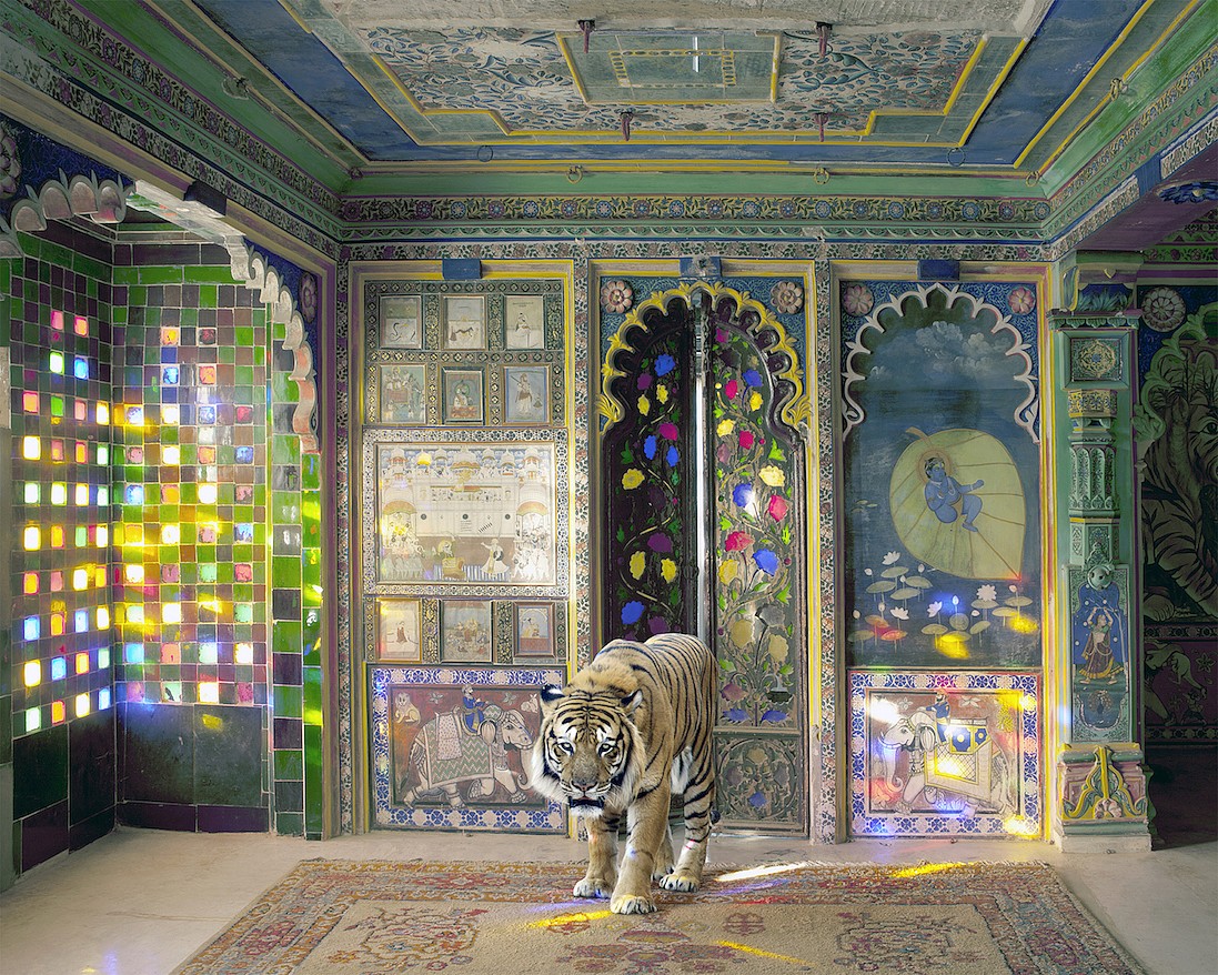 Karen KNORR, Taking Refuge, Junha Mahal, Dungarpur, from 'India Song' series
2015, Pigment print on Hannemuhle Fine Art paper