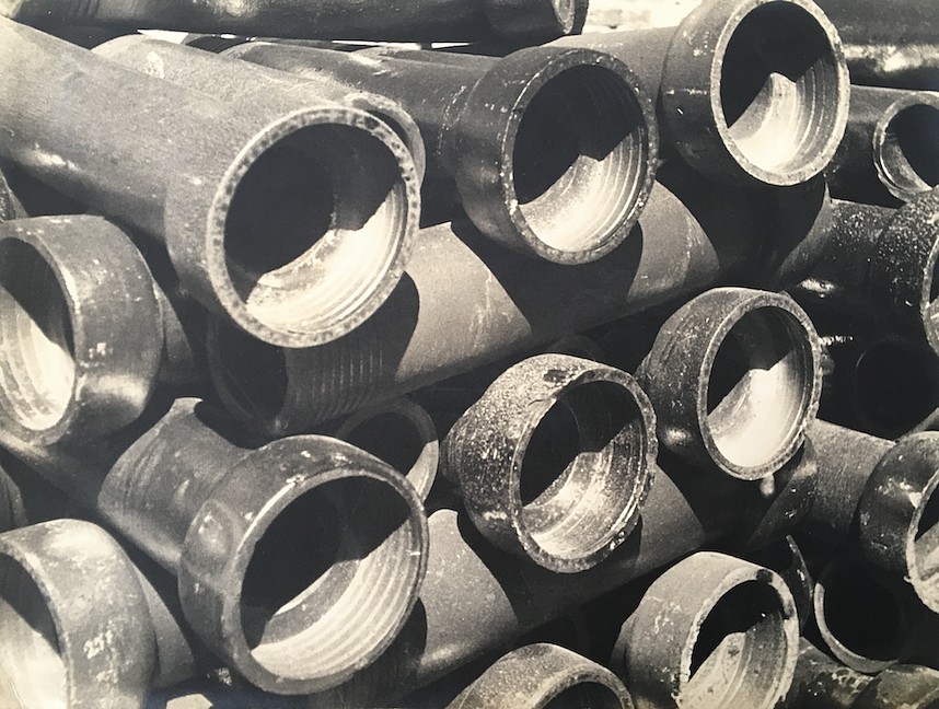 Thomaz FARKAS, Pipes
c. 1945, Vintage gelatin silver print