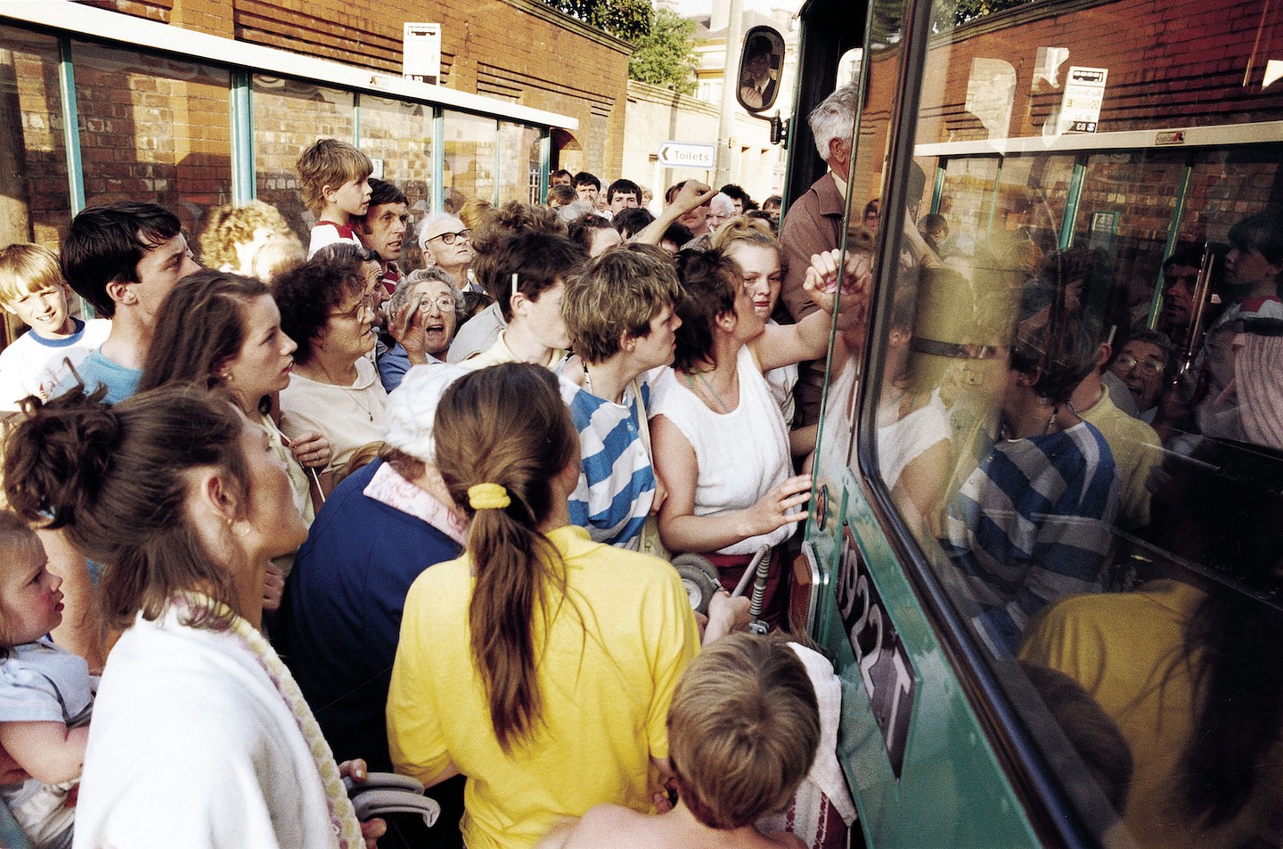 Tom WOOD, Virginia Road, New Brighton, From 'Bus Series'
1984, C-print