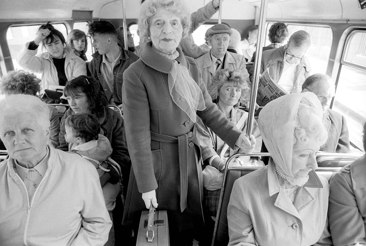 Tom WOOD, Out from Town, from 'Bus Series'
1986, Silver gelatin print