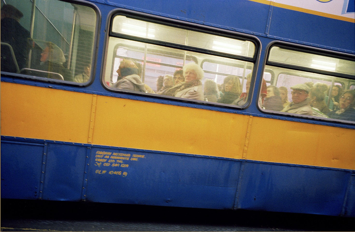 Tom WOOD, London Road, City Centre, from 'Bus Series'
1994, C-print