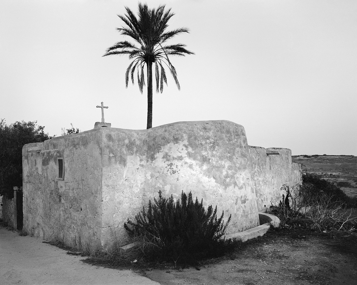 Stuart FRANKLIN, Chapel of St Lucy (built in 1500). Mtarfa, Malta
2021, Silver Gelatin print Selenium toned, printed by the artist