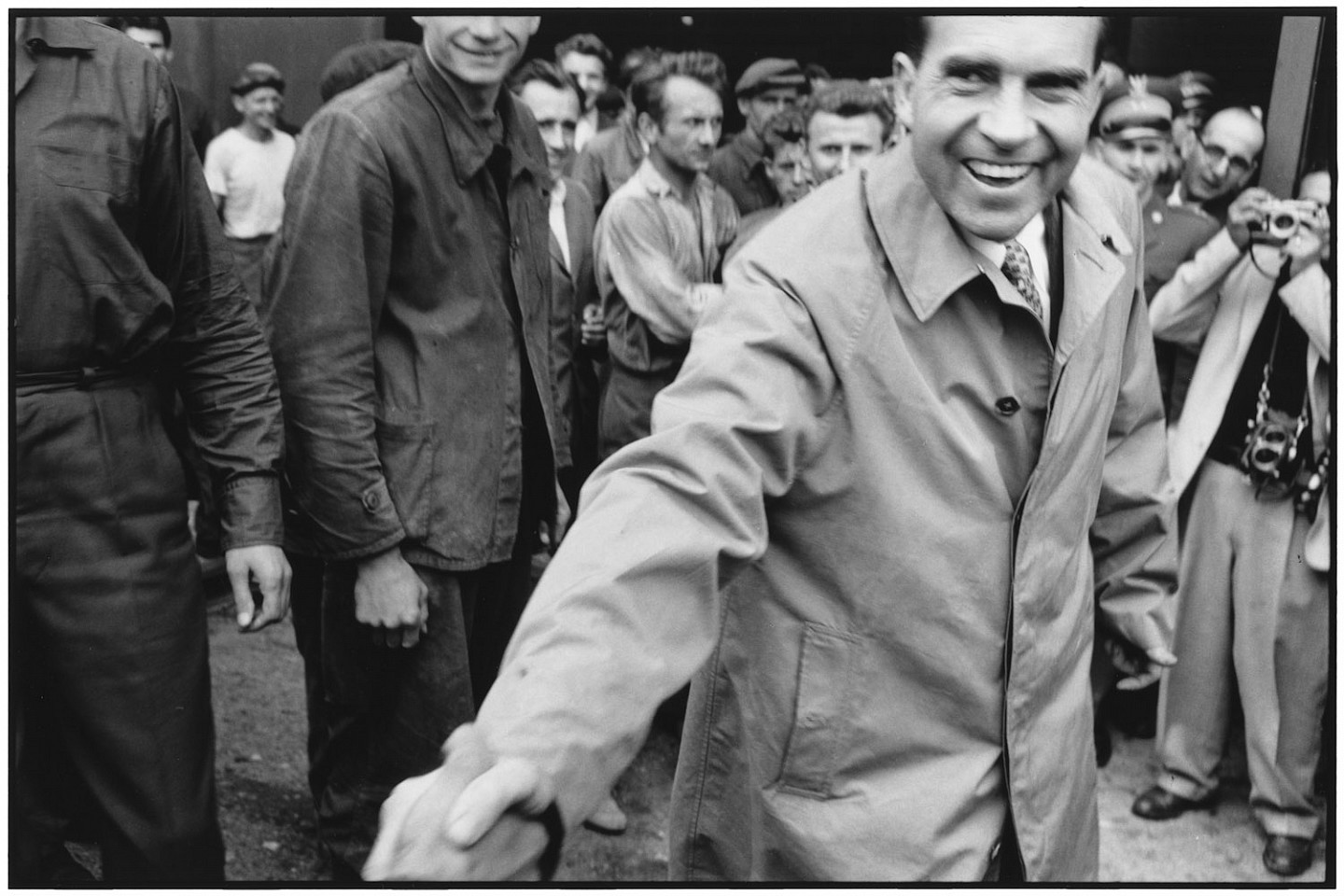 Elliott ERWITT, Vice President Richard NIXON making a stopover in Warsaw on his way back to the U.S. from his visit to the USSR, Warsaw, Poland
1959