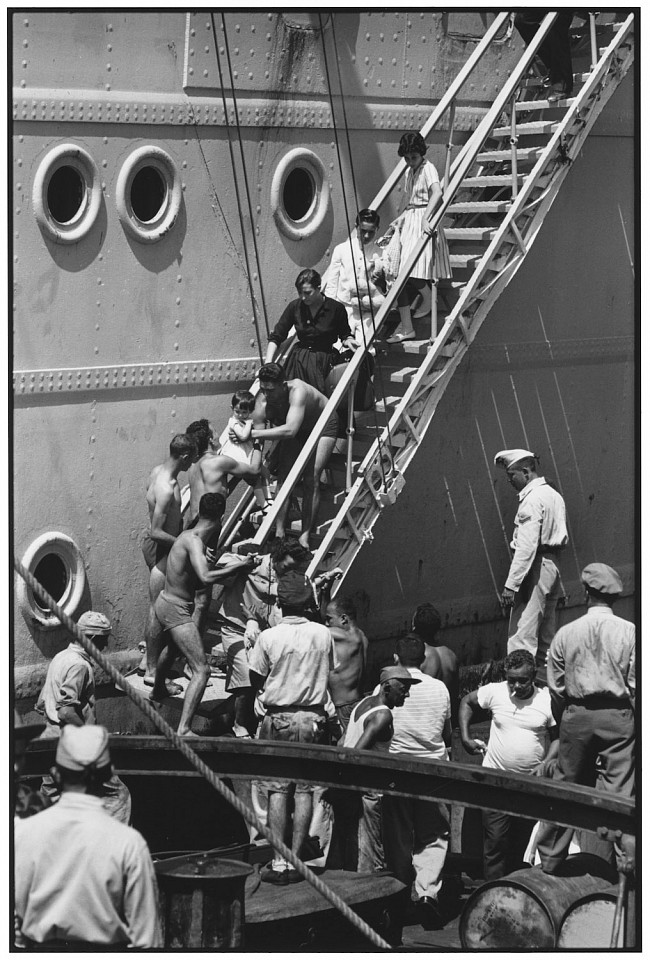 Elliott ERWITT, A passenger ship Santa Maria which was hijacked on January 22nd, 1961, Recife, Brazil
1961