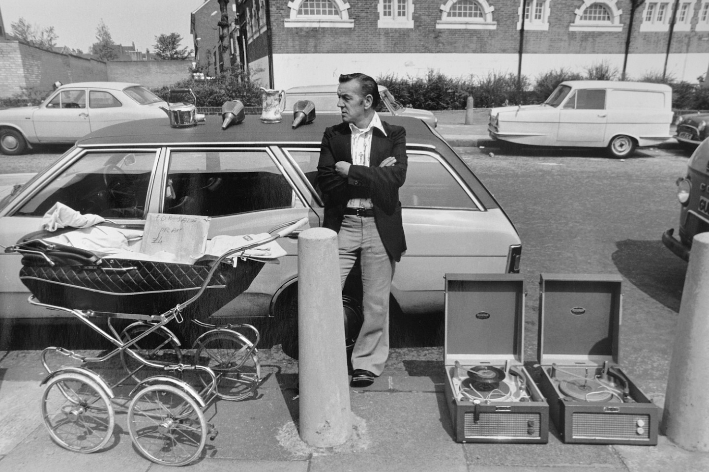 Fran MAY, Untitled from the series Brick Lane
1976-78, Gelitan silver print