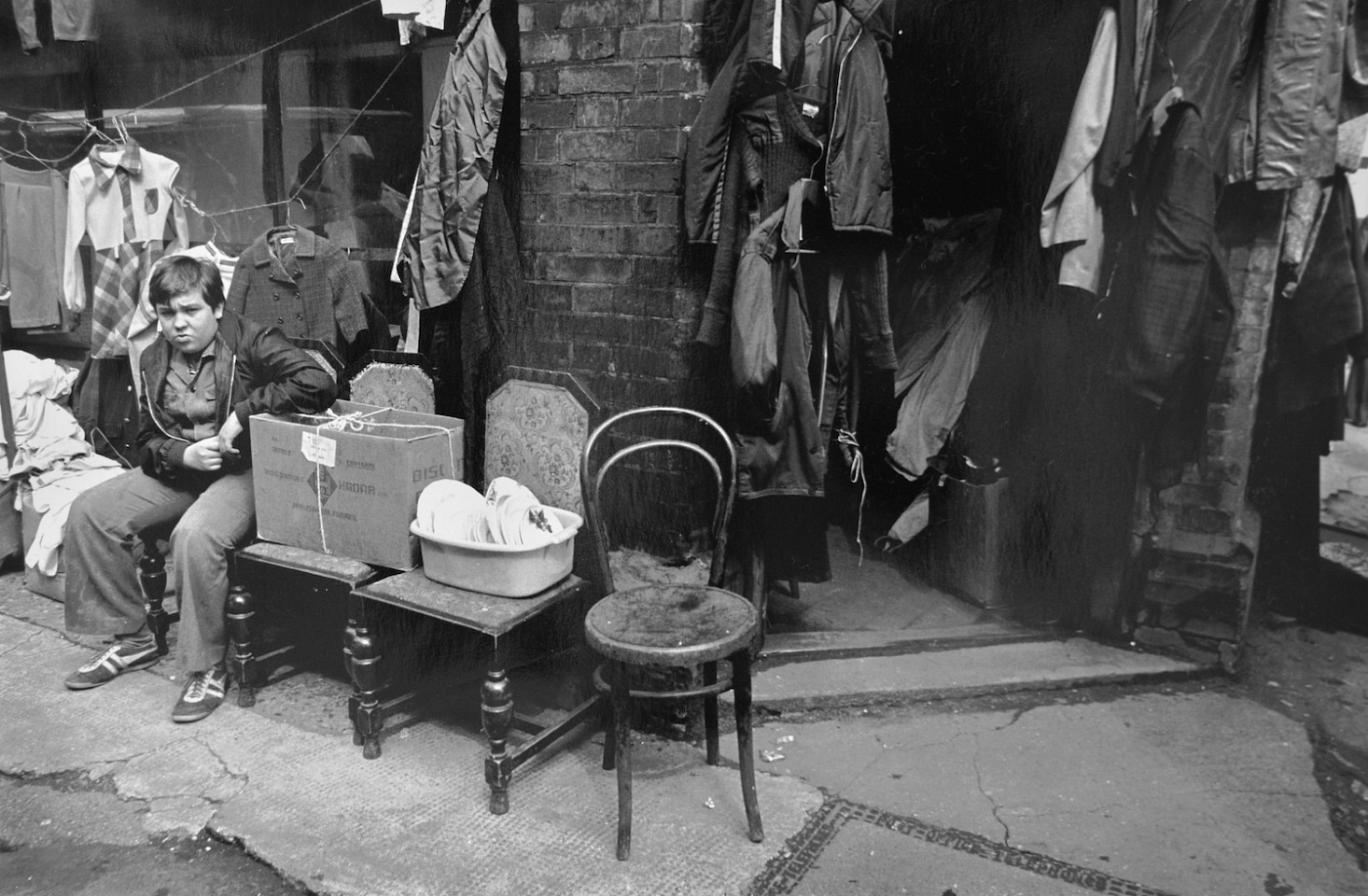 Fran MAY, Untitled from the series Brick Lane
1976-78, Gelitan silver print