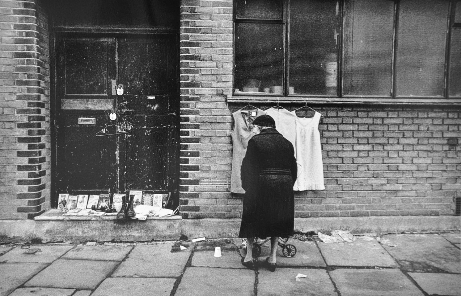 Fran MAY, Untitled from the series London Hostel for Young Mothers
1976, Gelitan silver print