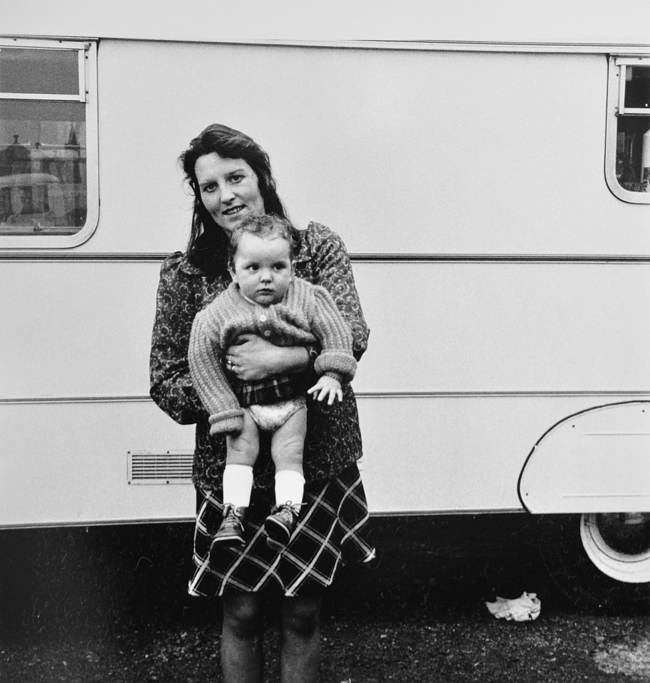 Fran MAY, Untitled from the series Leeds Travellers
1974, Gelitan silver print