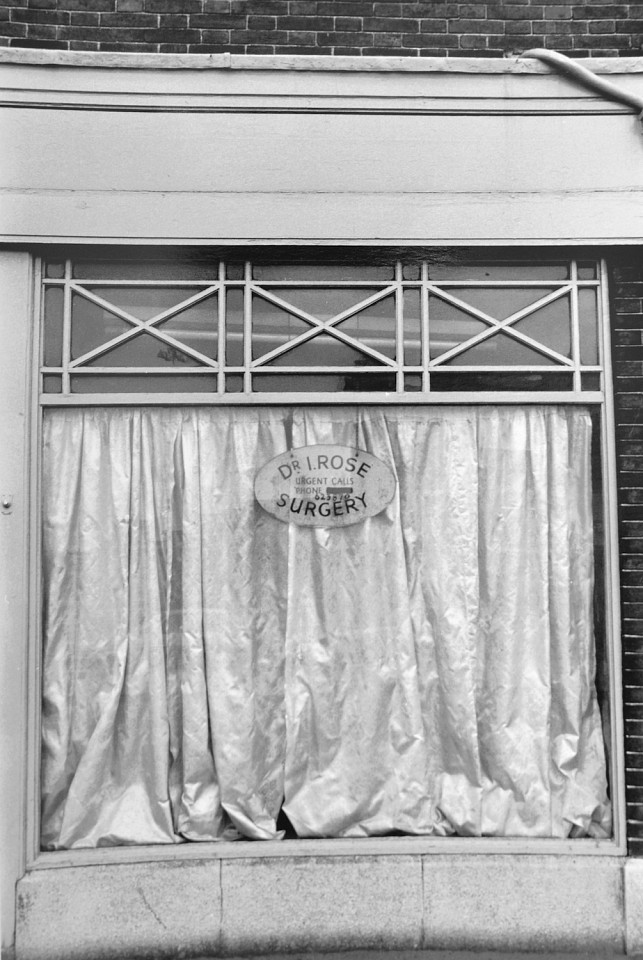 Fran MAY, Untitled from the series Leeds Shops
1974, Gelitan silver print