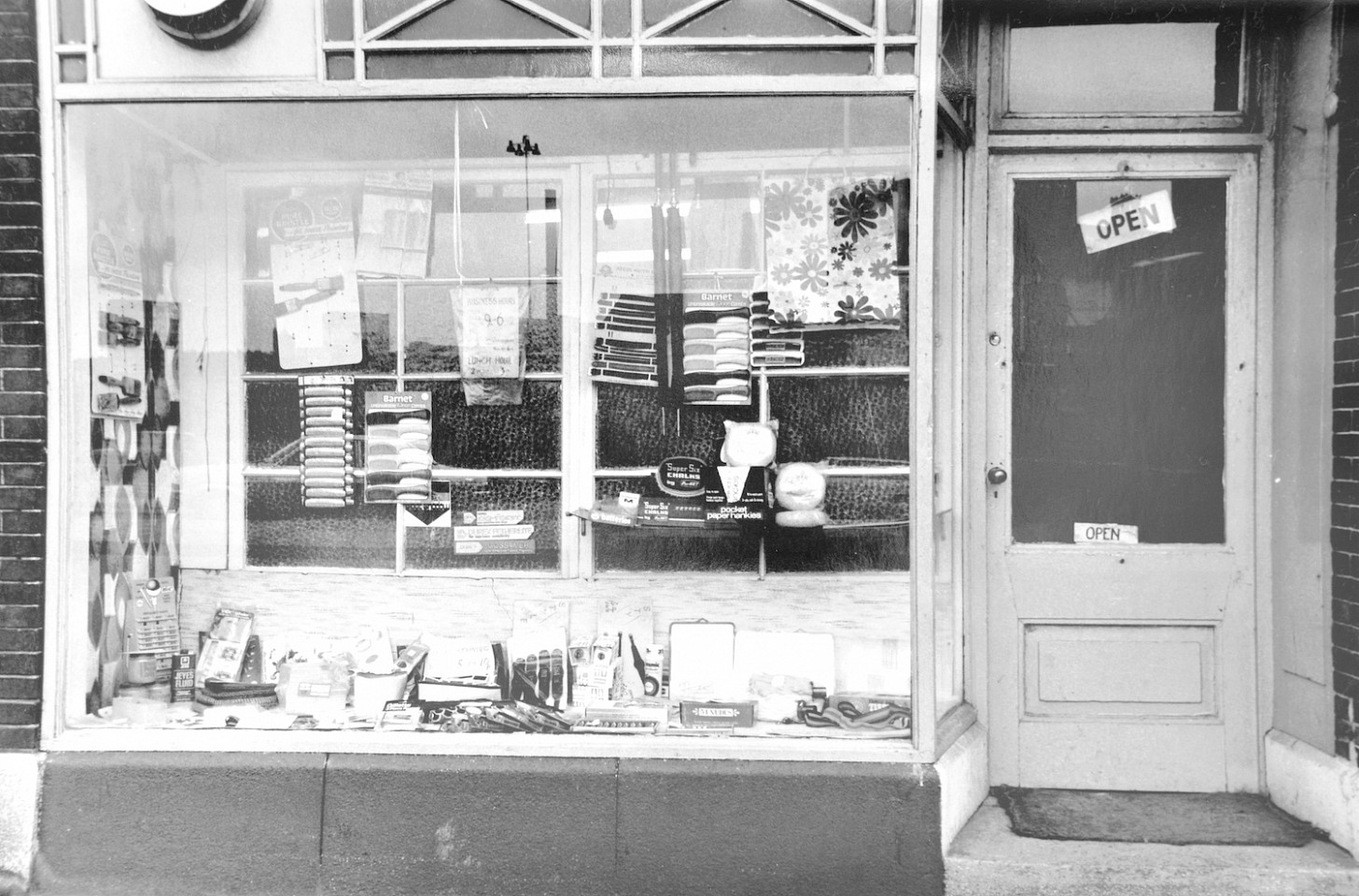 Fran MAY, Untitled from the series Leeds Shops
1974, Gelitan silver print