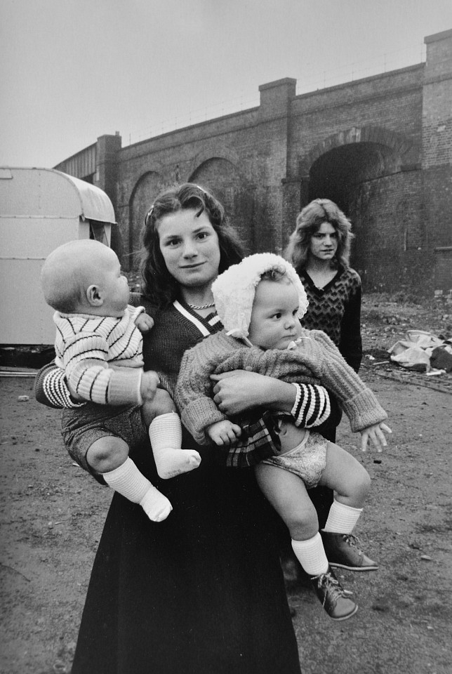 Fran MAY, Untitled from the series Leeds Travellers
1974, Gelitan silver print