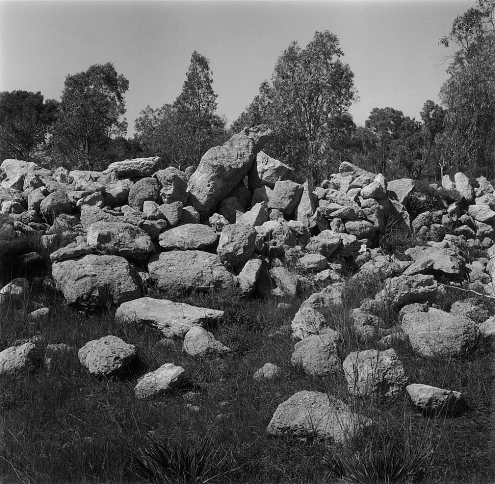 Mariana COOK, Fallen Boulder Wall, Castelluzzo, Sicily
2009, Gelatin silver print, selenium toned