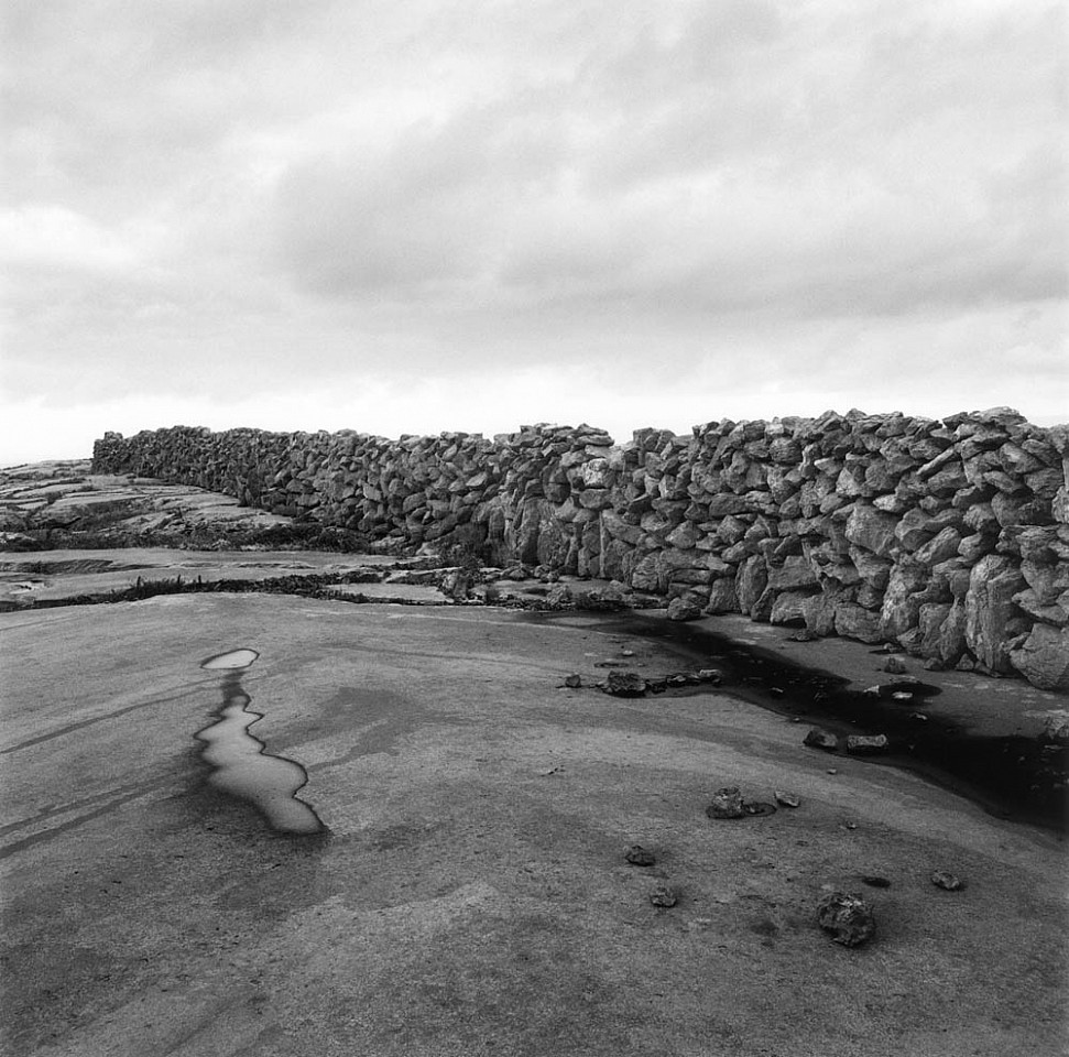 Mariana COOK, Limestone Field with Puddle, Inis Meáin, Ireland
2005, Gelatin silver print, selenium toned