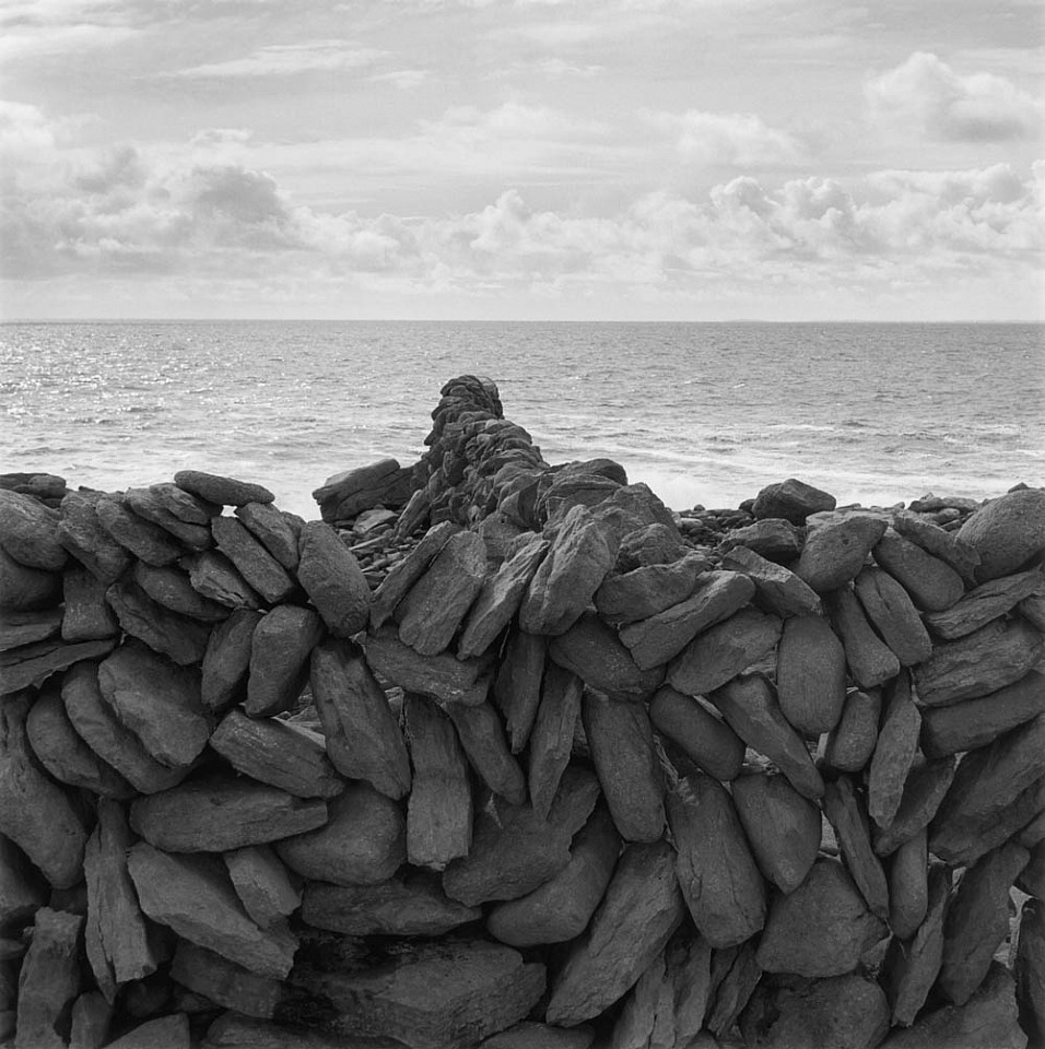 Mariana COOK, Sea Wall, Blackhead, The Burren, Ireland
2005, Gelatin silver print, selenium toned