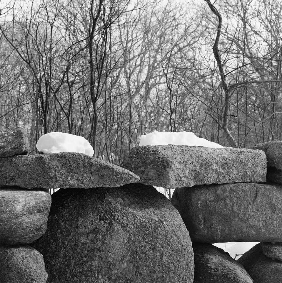 Mariana COOK, Wall Detail in Snow, Chilmark, Massachusetts
2003, Gelatin silver print, selenium toned