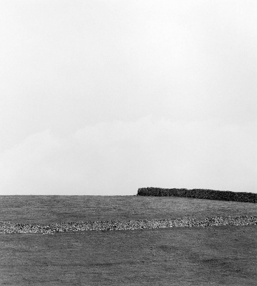 Mariana COOK, Wall in Sky, White Peak, England
2004, Gelatin silver print, selenium toned