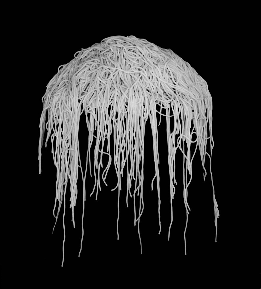 Mariana COOK, Hanging Spaghetti, New York City
1999, Gelatin silver print, selenium toned