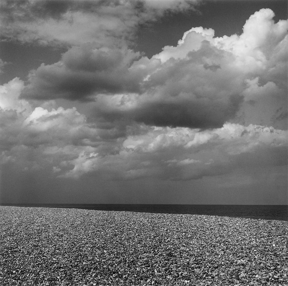 Mariana COOK, Pebbles, Sea and Clouds, "la Mer" Aldeburgh, England
2008, Gelatin silver print, selenium toned