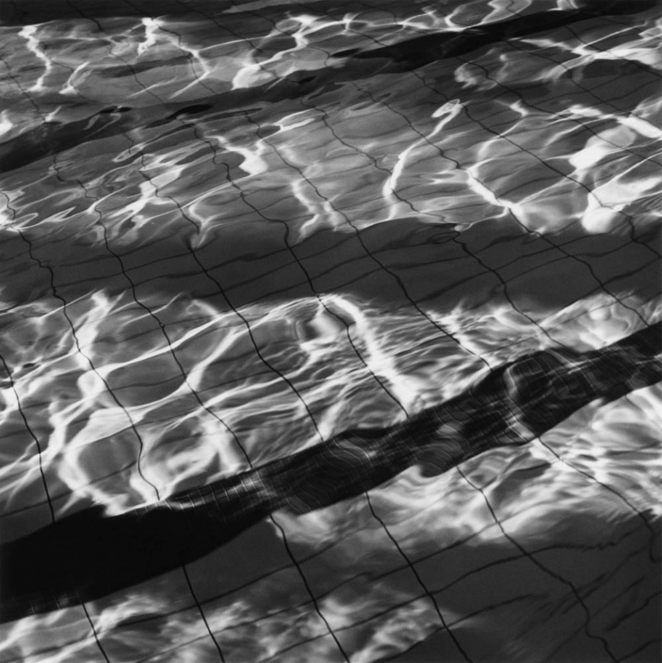 Mariana COOK, Pool Lines and Reflection, St. Moritz, Switzerland
2006, Gelatin silver print, selenium toned