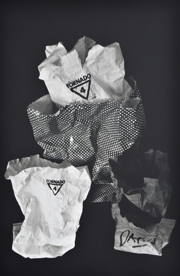 Ernest Stone, Untitled from the series 'Bags'
1980, Silver gelatin print