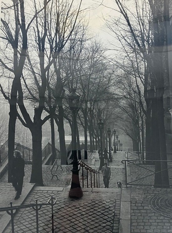 Todd Webb, L'escalier de Monmartre, Paris
1949, Vintage gelatin silver print